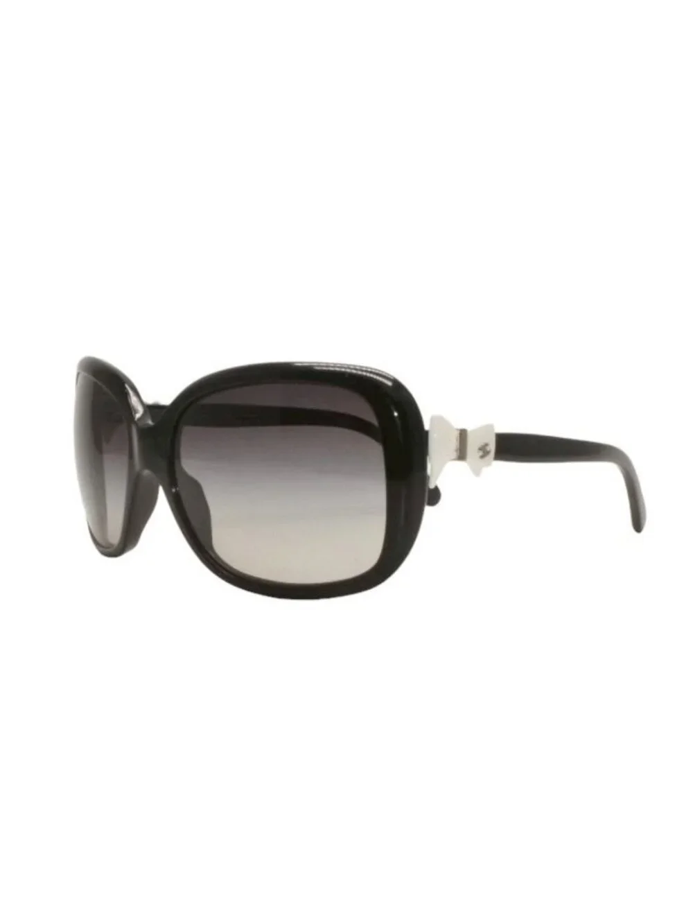 Chanel Sunglasses Eyewear CC Logo White Black